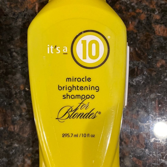 (1) New It’s a 10 Miracle Brightening Shampoo for Blondes - Picture 2 of 3